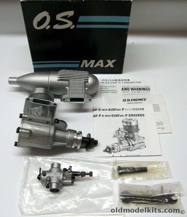 OS Engines OS MAX 61SF Ringed - Brand New In Box- Gas Engine for RC Flying Model Aircraft, 17700 plastic model kit